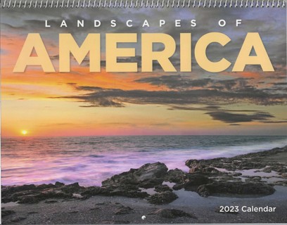 2023 Calendar - American Scenes - 21 months - Dec 2022 - Nov 2023- full color (L16)