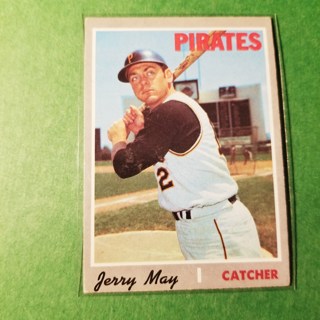 1970 - TOPPS BASEBALL CARD NO. 423 - JERRY MAY - PIRATES