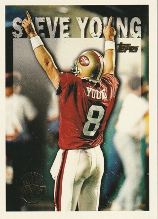 1995 Topps Steve Young 421 San Francisco 49ers 