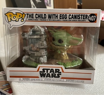 Funko PoP Deluxe Star Wars The Child with Egg Canister #407
