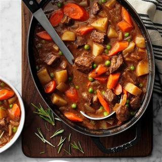 new granma''s =old fashioned beef stew recipe card