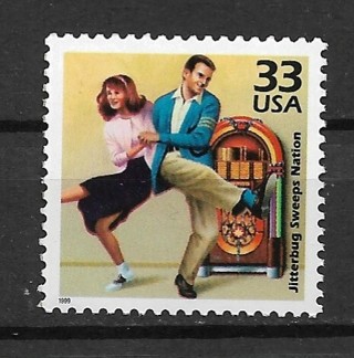 1999 3186g Celebrate the Century: 1940's Jitterbug MNH 