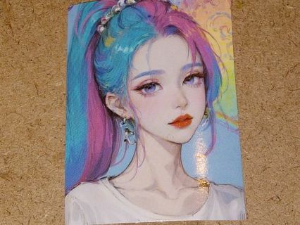 Anime Cool one vinyl lap top sticker no refunds regular mail very nice quality