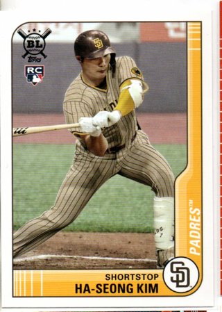 2021 Topps Big League Ha Seong Kim Rookie