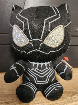 NEW - TY Marvel Beanie Baby - "Black Panther"