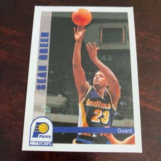 1992-93 NBA Hoops - [Base] #396 Sean Green