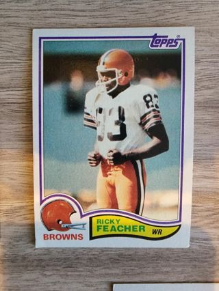 82 Topps Ricky Feacher #63