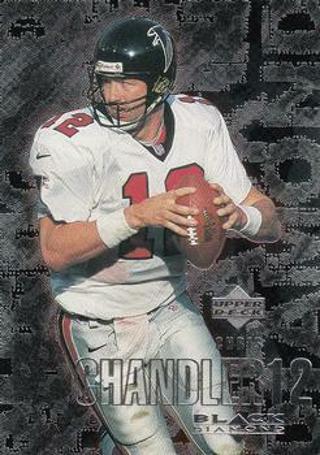 Tradingcard - NFL - 2000 Upper Deck Black Diamond #5 - Chris Chandler - Atlanta Falcons