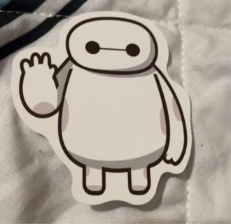 Baymax decal sticker