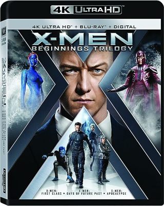 X-Men: Beginnings Trilogy (Digital 4K UHD Download Code Only) *Marvel Comics* *Michael Fassbender*