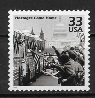 2000 Sc3190d Celebrate the Century: Hostages Return from Iran MNH