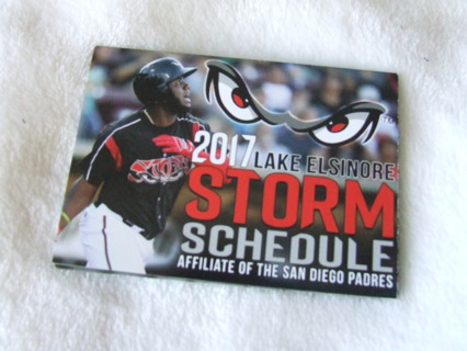 2017 Lake Elsinore Storm Minor Baseball Schedule 