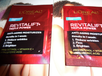 2 revitalift samples