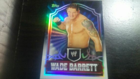 2011 TOPPS WWE WADE BARRETT WRESTLING CARD# 74