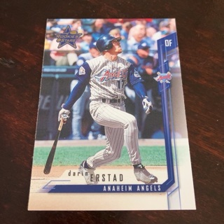 2001 Leaf Rookies & Stars - [Base] #60 Darin Erstad