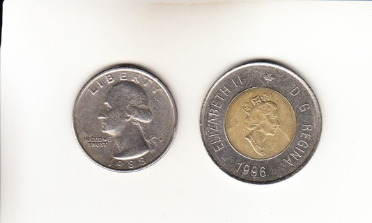 Canada 2 Dollars 1996 Coin