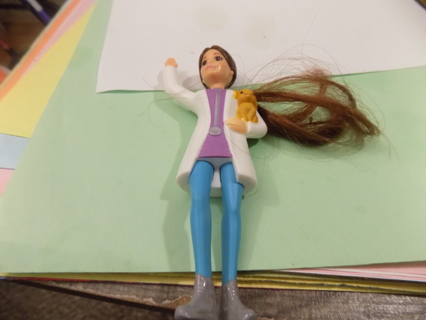 McDonalds toy 2019 Barbie Veterinarian Career doll 5 inch