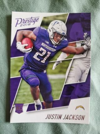 2018 Panini Prestige Rookie Justin Jackson