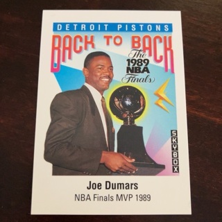 1991-92 Skybox - Inserts #6 Joe Dumars, Isiah Thomas