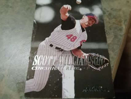 2000 SKYBOX DOMINION SCOTT WILLIAMSON CINCINNATI REDS BASEBALL CARD# 161