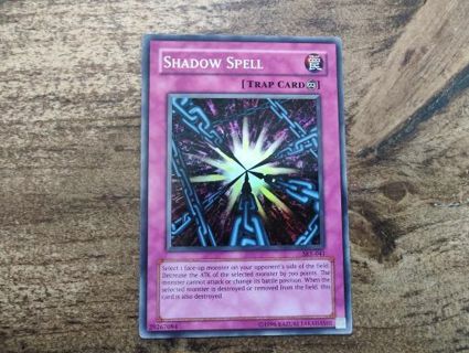 Yu-Gi-Oh Shadow Spell Holo Card