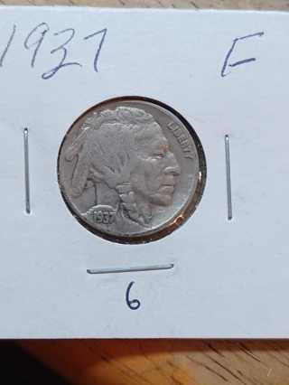 1937 Buffalo Nickel! 28.6