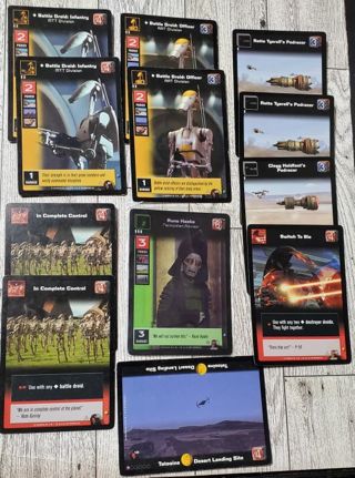 12 Star Wars Young Jedi Cards