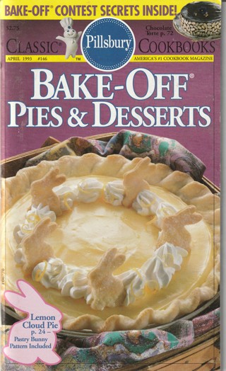 Soft Covered Recipe Book: Pillsbury: Baje-Off Pies & Deserts