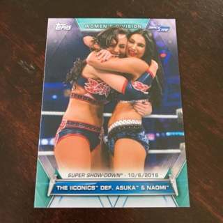 2019 Topps WWE Women's Division - [Base] #85 Memorable Matches and Moments - The IIconics ...