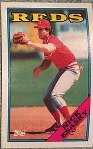 Nick Esasky 1988 Topps Cincinnati Reds