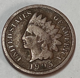 1905 INDIAN HEAD CENT  