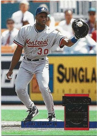 1994 DONRUSS CLIFF FLOYD ROOKIE CARD