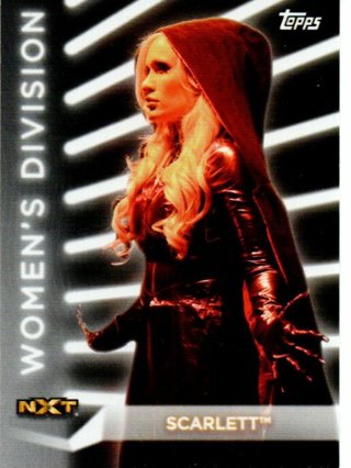 2021 Topps WWE Scarlett Womens Division Roster Insert R-45