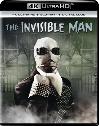 The Invisible Man *1933* (Digital 4K UHD Download Code Only) *Horror* *Universal Classic Monsters*