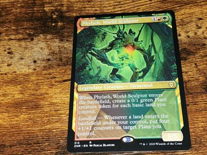 Magic the gathering mtg Phylath World Sculptor rare card Zendikar Rising