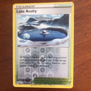 Pokemon Trading Card - trainer Lake Acuity 