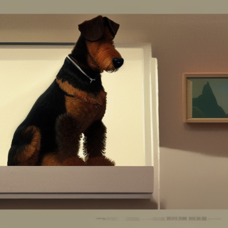 Listia Digital Collectible: Airedale Terrier