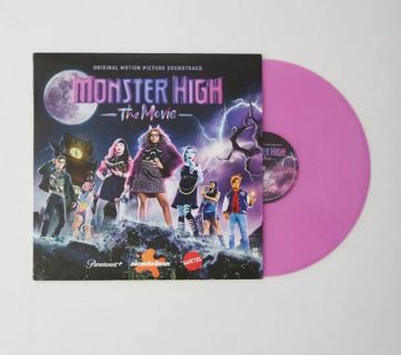 New Monster High The Movie Soundtrack Limited Edition Purple Vinyl Record LP