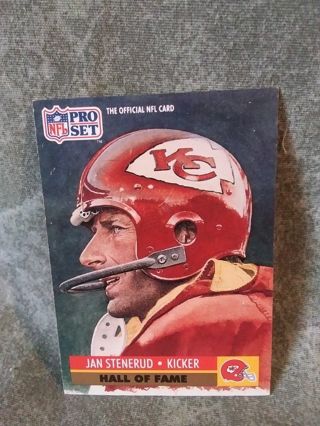 Football Trading Card Jan Stenerud