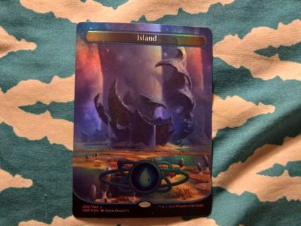 Mtg island foil