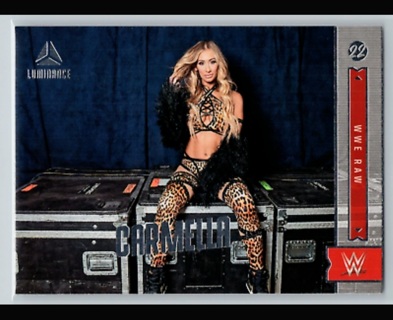 2022 WWE Chronicles - Carmella "Luminance" Silver Foil Insert NM 