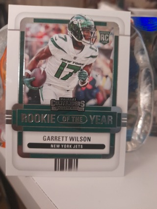 2022 Garrett Wilson Rookie of The Year RC Jets