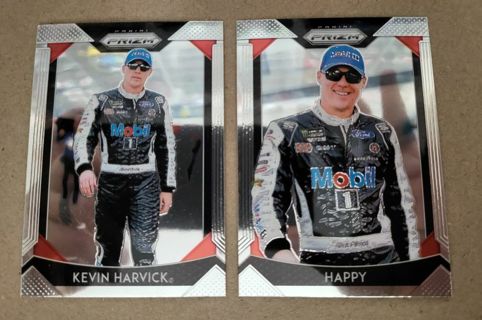 NASCAR 2019 Prizm Kevin Harvick Cards base & nickname