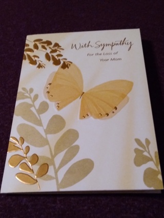 Sympathy Card - Mom