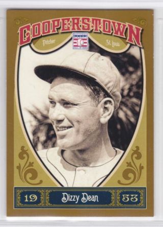 Dizzy Dean 2013 Panini Cooperstown St. Louis Cardinals