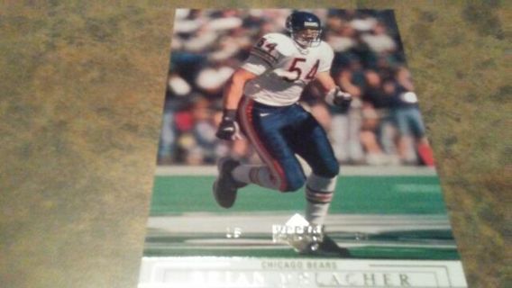 2001 UPPER DECK BRIAN URLACHER CHICAGO BEARS FOOTBALL CARD# 31