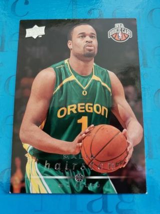 2008 Upper Deck Basketball Malik Hairston Rookie Card Spurs 255