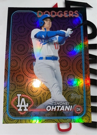 2024 Topps  Shohei Ohtani Summer Holiday Foil #500 LA Dodgers SP