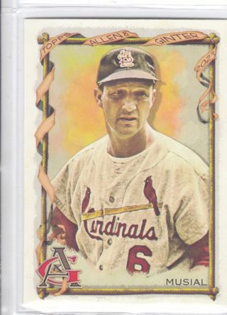 Stan Musial 2023 Topps Allen & Ginter St. Louis Cardinals