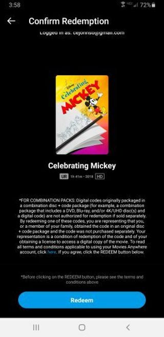 Celebrating Mickey HD MOVIES ANYWHERE